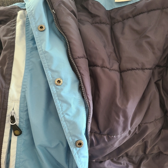 Columbia Challenge Series Blue Womens Coat Jacket Size S - Picture 7 of 8